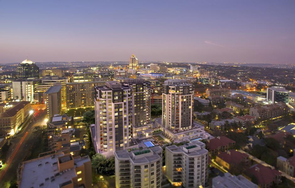 615 Sandton Skye جوهانسبورغ المظهر الخارجي الصورة